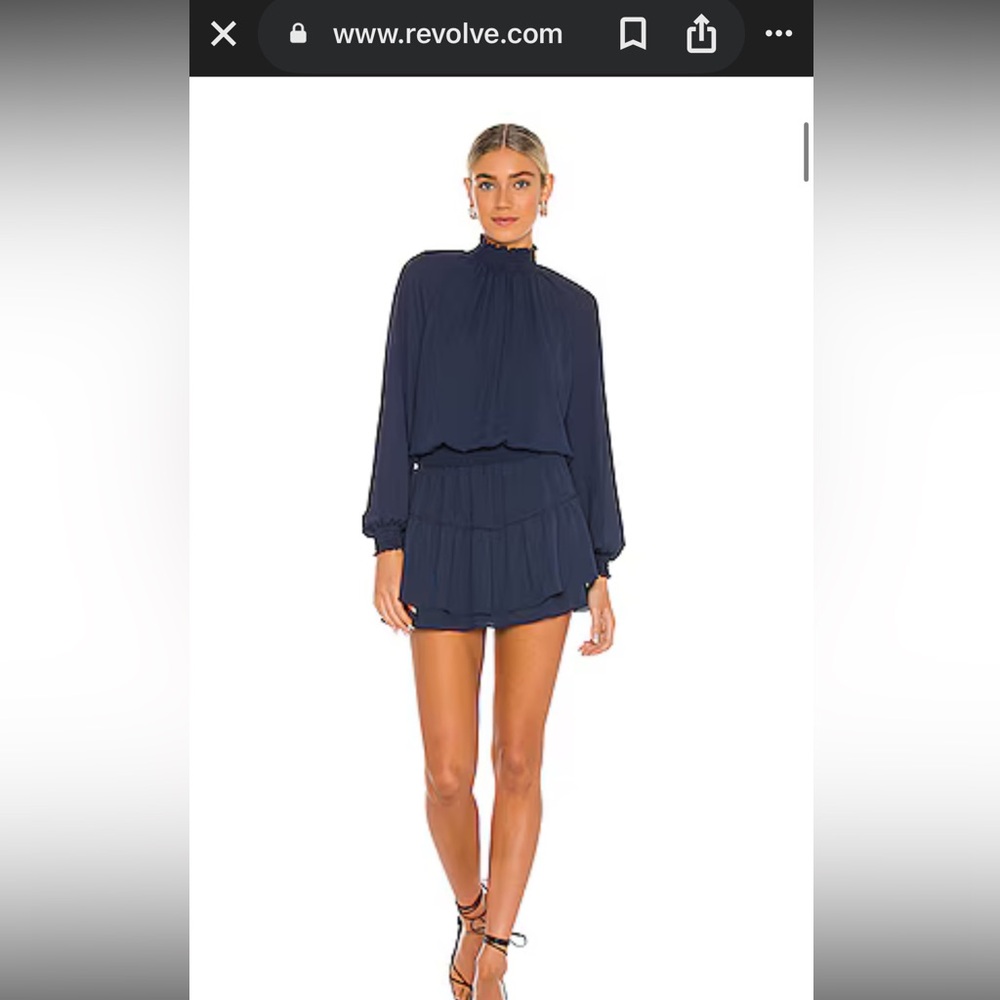 Revolve long sleeve mini dress - Krisa